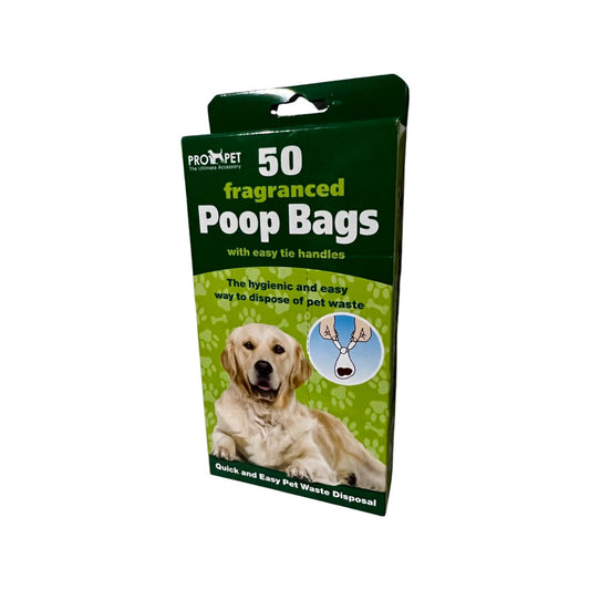 Fragranced Dog Poo Bags 50 Pack